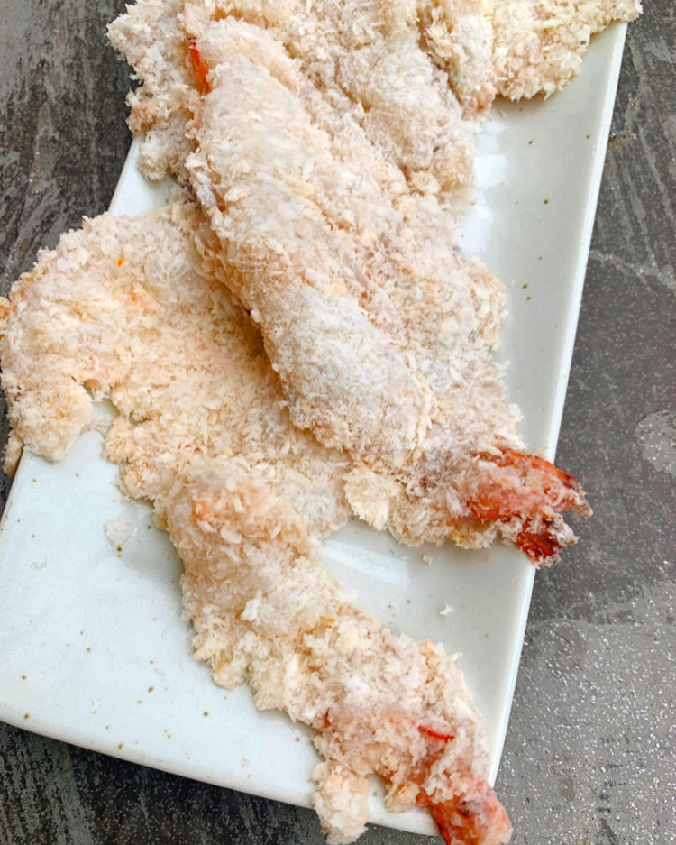 新鮮海大明蝦排